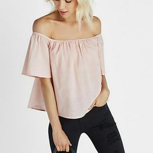 CLOSING- NWT: Express Smocked Off The Shoulder